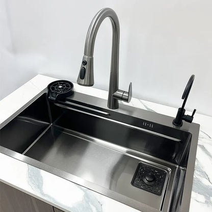 Single Bowl Kitchen Sink Stainless Steel