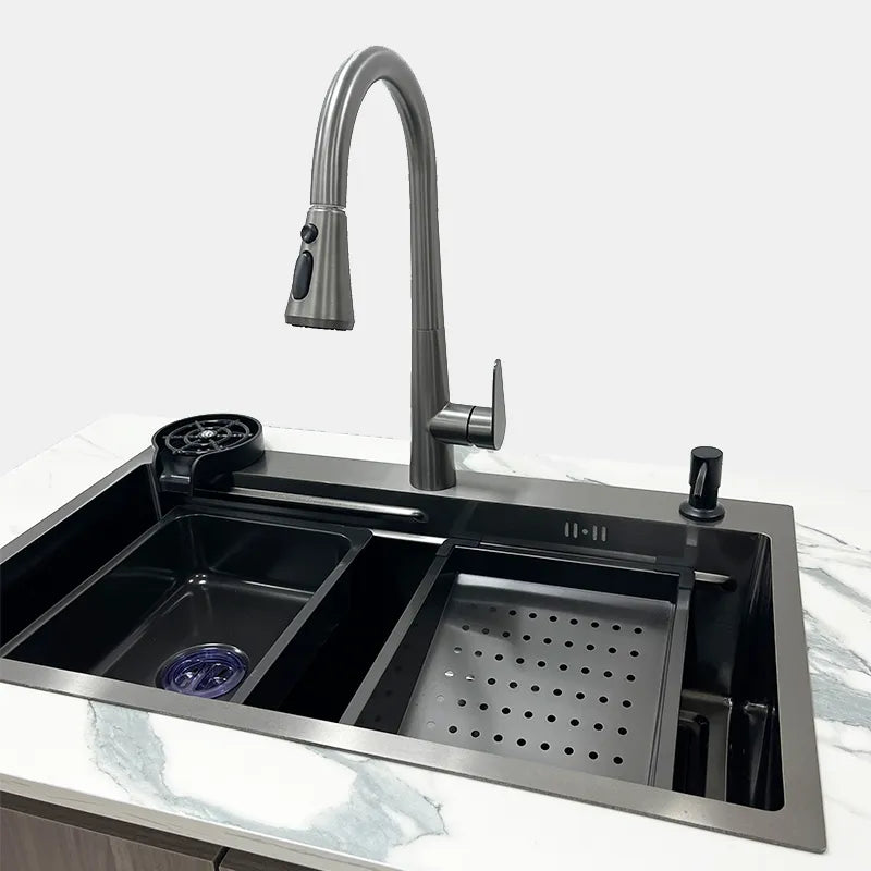 Single Bowl Kitchen Sink Stainless Steel