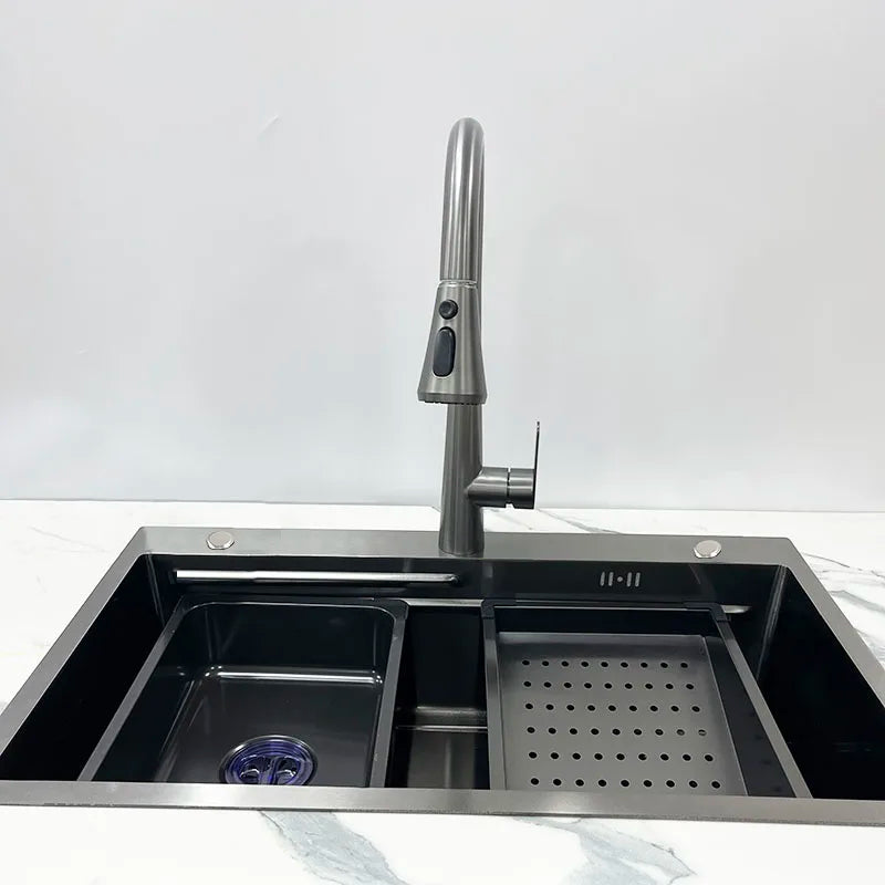 Single Bowl Kitchen Sink Stainless Steel