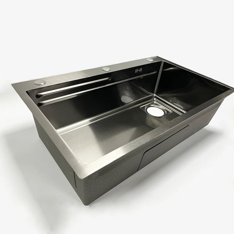 Single Bowl Kitchen Sink Stainless Steel
